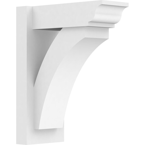 Ekena Millwork Thorton Architectural Grade PVC Outlooker with Traditional Ends, 7"W X 14"D X 18"H OUTP07X14X18THR01 - main